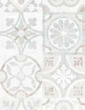Настенная плитка Сонора7Д декор серый пэчворк 25x75 от Керамин (Беларусь)
