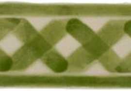 Бордюр Aranda tinter verde 6.5x13 от Vives Ceramica (Испания)