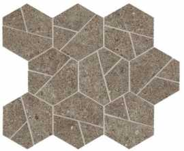 Мозаика Boost Stone Taupe Mosaico Hex (A7CX) 25x28.5 от Atlas Concorde (Италия)