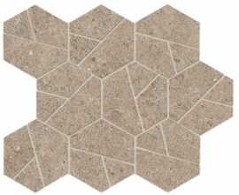 Мозаика Boost Stone Clay Mosaico Hex (A7CW) 25x28.5 от Atlas Concorde (Италия)