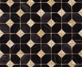 Керамогранит Iliada-PR Negro 43.5x43.5 от Vives Ceramica (Испания)