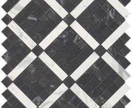 Мозаика Marvel Noir Mix Diagonal Mosaic (9MVH) 30.5x30.5 от Atlas Concorde (Италия)