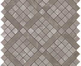 Мозаика Marvel Grey Fleury Diagonal Mosaic (9MVD) 30.5x30.5 от Atlas Concorde (Италия)